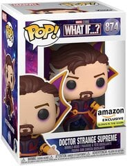 Funko POP! Marvel Mitä jos? - Doctor Strange Supreme Glow -yksinoikeus hinta ja tiedot | Pelien oheistuotteet | hobbyhall.fi