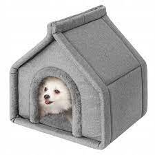 Taitettava peti Doggy Diamond Ekolen, 42x32x43 cm, harmaa hinta ja tiedot | Pedit ja pesät | hobbyhall.fi