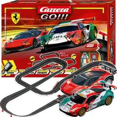 Carrera Go Race Track Ferrari Pro Speeders 8.6m 25518 hinta ja tiedot | Carrera Lapset | hobbyhall.fi