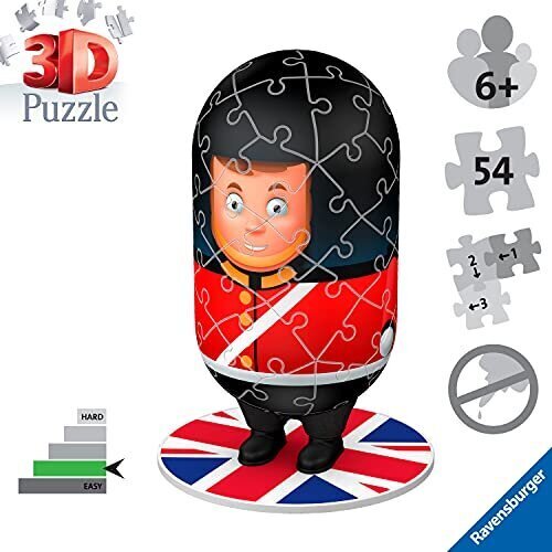 Ravensburger London Royal Guard Shaped 3D-palapeli hinta ja tiedot | Poikien lelut | hobbyhall.fi