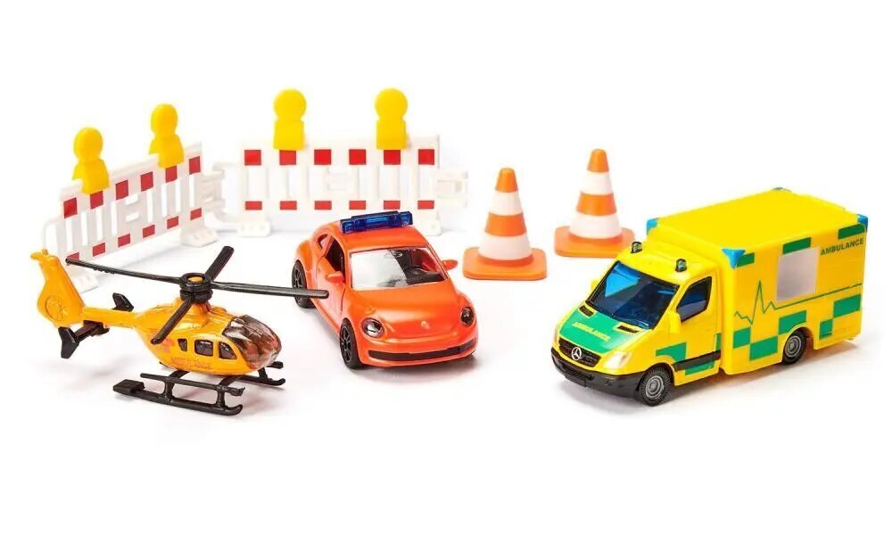 Lahjasetti Emergency Cars hinta ja tiedot | Poikien lelut | hobbyhall.fi