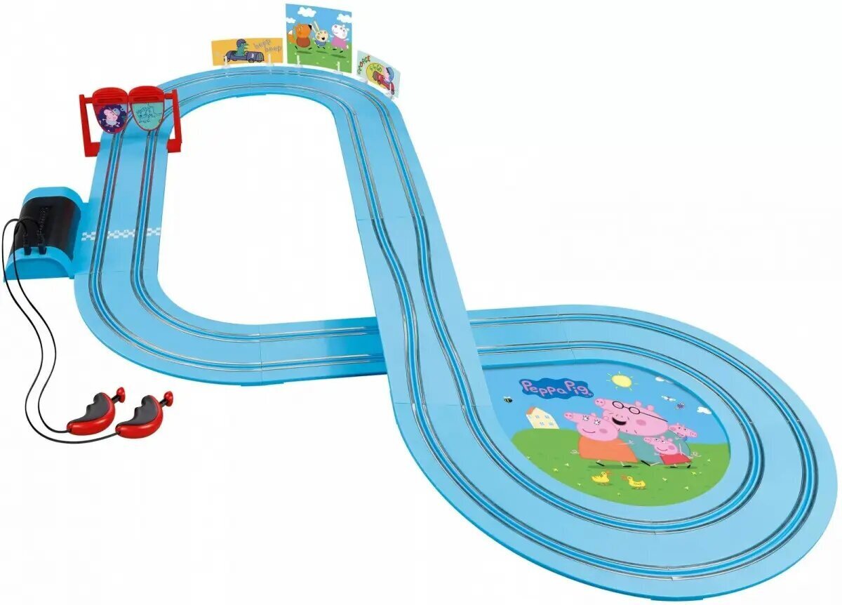 Track First Peppa Pig racing saippua hinta ja tiedot | Poikien lelut | hobbyhall.fi