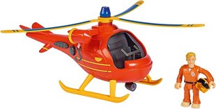 Simba 109251077 - Palomies Sam Helicopter Wallaby Tom -hahmolla, alkuperäinen ääni, sininen valo, valonheitto, mekaaninen vinssi, 3 vuodesta hinta ja tiedot | Poikien lelut | hobbyhall.fi