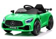 Mercedes AMG GT R, yksipaikkainen sähköauto lapsille, vihreä hinta ja tiedot | Lasten sähköautot | hobbyhall.fi