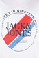 T-paita Jack & Jones 12248624WHITE-S hinta ja tiedot | Miesten T-paidat | hobbyhall.fi