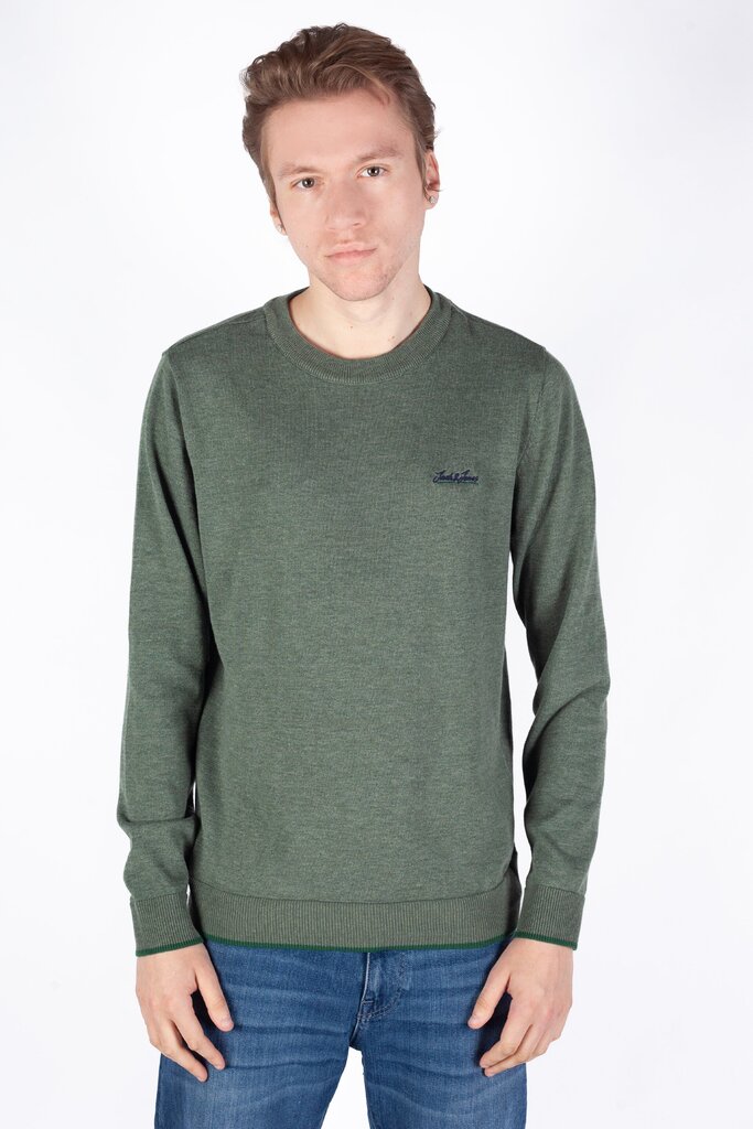 Neulepaita Jack & Jones 12248660OILGREEN-S hinta ja tiedot | Miesten neuleet ja villapaidat | hobbyhall.fi