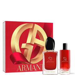 Giorgio Armani Si Passione EDP 50 ml + EdP 15 ml setti naisille hinta ja tiedot | Naisten hajuvedet | hobbyhall.fi