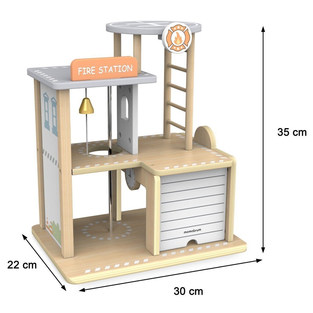 Puinen paloasemasetti hinta ja tiedot | Poikien lelut | hobbyhall.fi