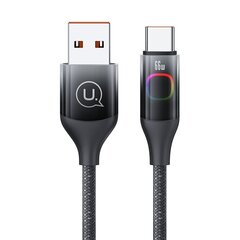 Usams XM Series 6A USB to type-C 1.2M hinta ja tiedot | Puhelinkaapelit | hobbyhall.fi