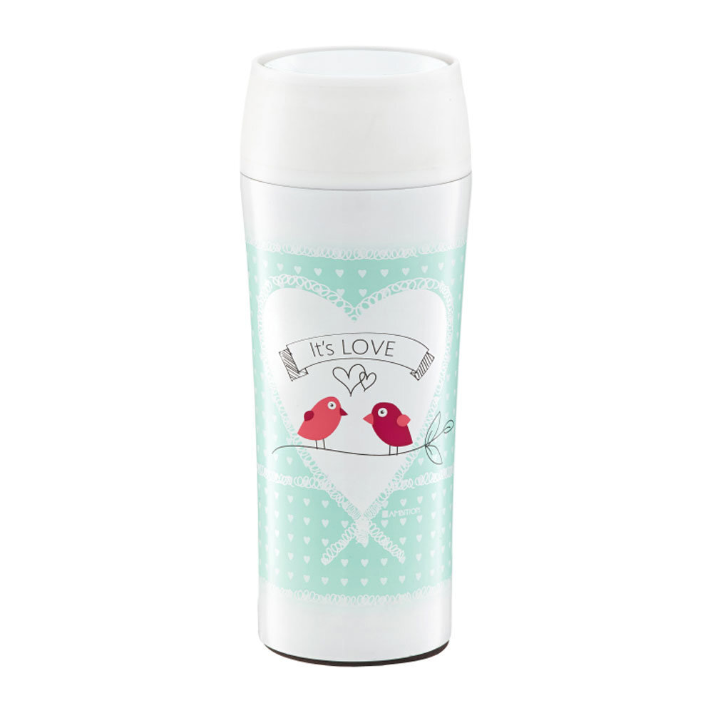 Termosmuki Ambition Love It's Love 400 ml hinta ja tiedot | Termoskannut ja termosmukit | hobbyhall.fi