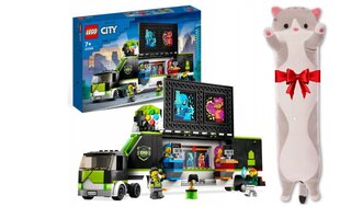 60388 LEGO® City kuorma-auto ja pehmotyynykissa, 50 cm hinta ja tiedot | LEGOT ja rakennuslelut | hobbyhall.fi