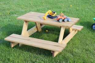Puutarhapöytä lapsille hinta ja tiedot | MSL wooden furniture Huonekalut ja sisustus | hobbyhall.fi