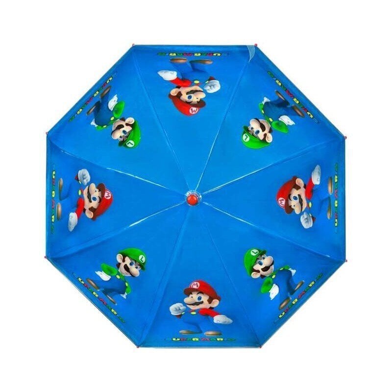 Lasten sateenvarjo Super Mario, Ø70 cm hinta ja tiedot | Lasten asusteet | hobbyhall.fi