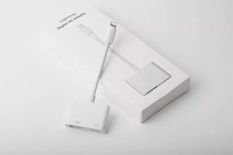 AV Lightning HDMI Full HD -sovitin iPhone iPad hinta ja tiedot | Adapterit | hobbyhall.fi