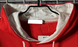 Unisex-paita hupulla Hello MrLin, punainen/valkoinen hinta ja tiedot | Hello MrLin Muoti | hobbyhall.fi