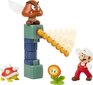 Super Mario Dioraamasetti Laavalinna hinta ja tiedot | Poikien lelut | hobbyhall.fi