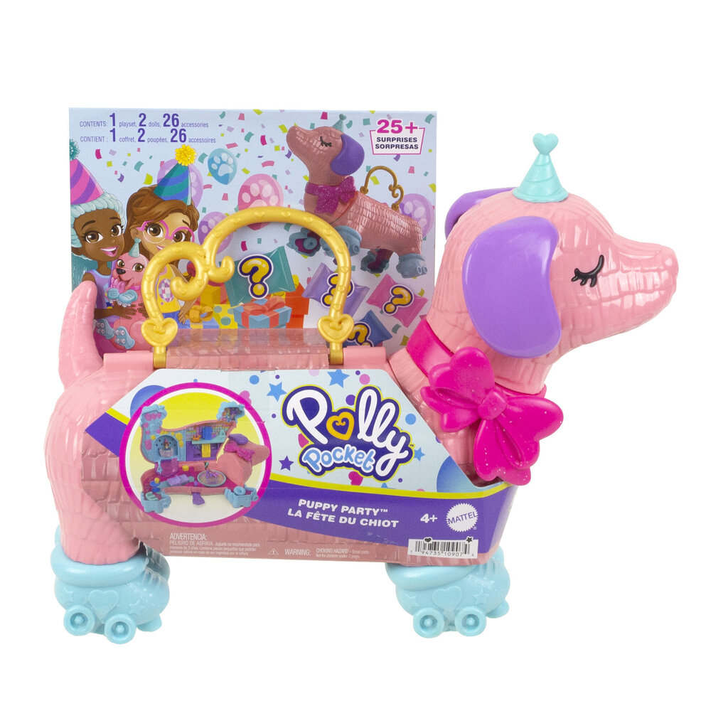 Leikkisetti Polly Pocket Dog Mattel hinta ja tiedot | Tyttöjen lelut | hobbyhall.fi