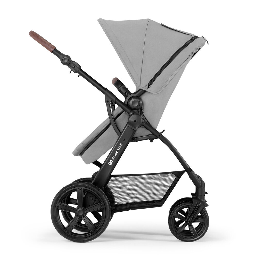 Yleisvaunut Kinderkraft Moov CT 3in1 Mink Pro, Grey hinta ja tiedot | Vaunut ja rattaat | hobbyhall.fi