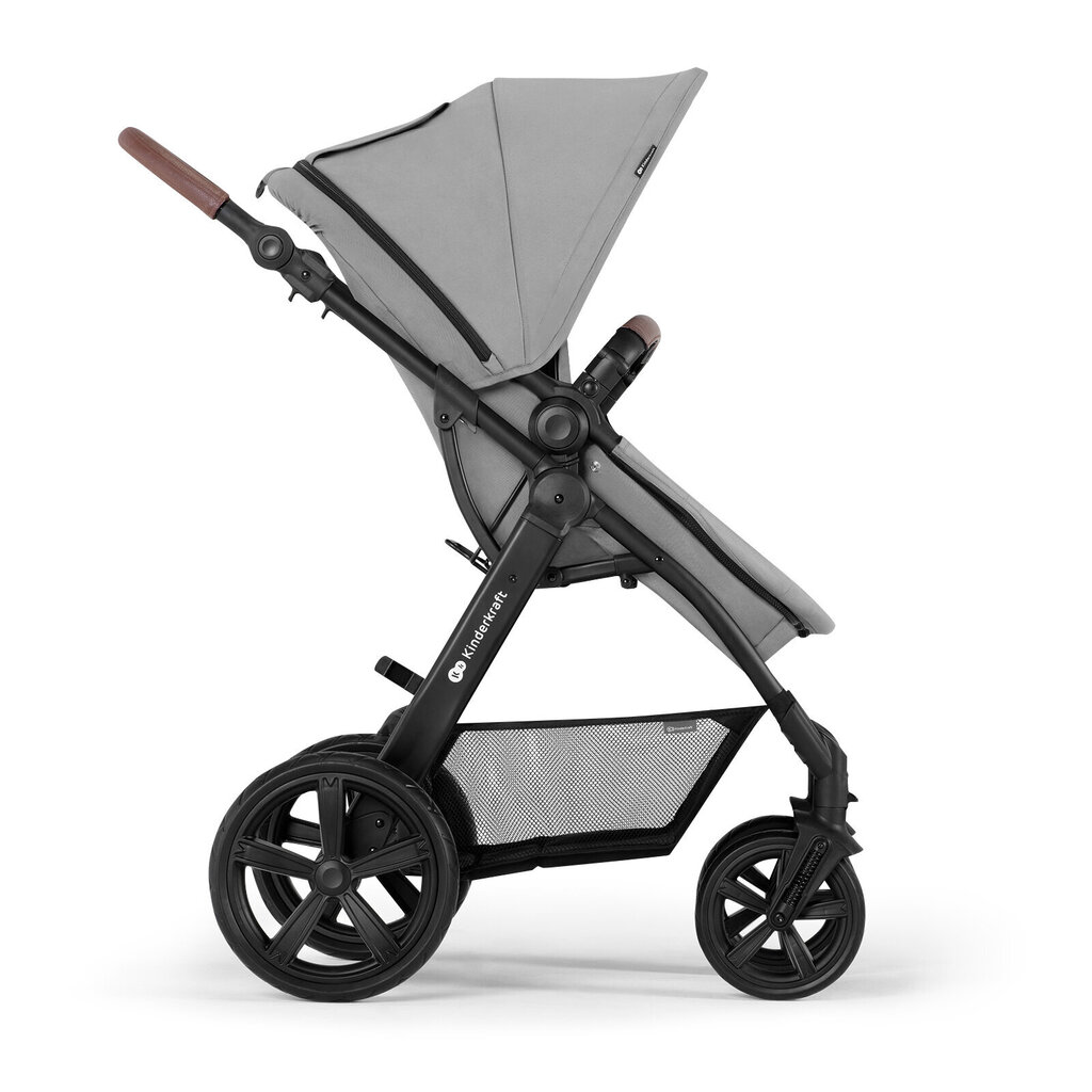 Yleisvaunut Kinderkraft Moov CT 3in1 Mink Pro, Grey hinta ja tiedot | Vaunut ja rattaat | hobbyhall.fi