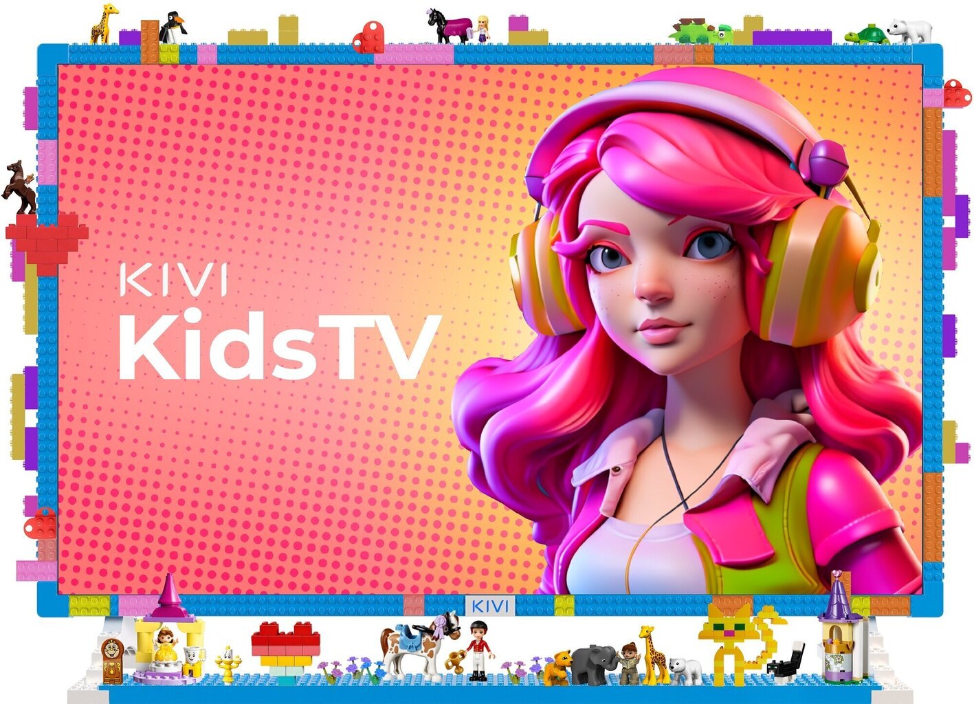 Kivi KidsTV FHD LED Android TV hinta ja tiedot | Televisiot | hobbyhall.fi