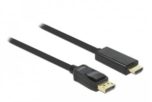 Delock, DP/HDMI-A, 5 vuotta hinta ja tiedot | Kaapelit ja adapterit | hobbyhall.fi