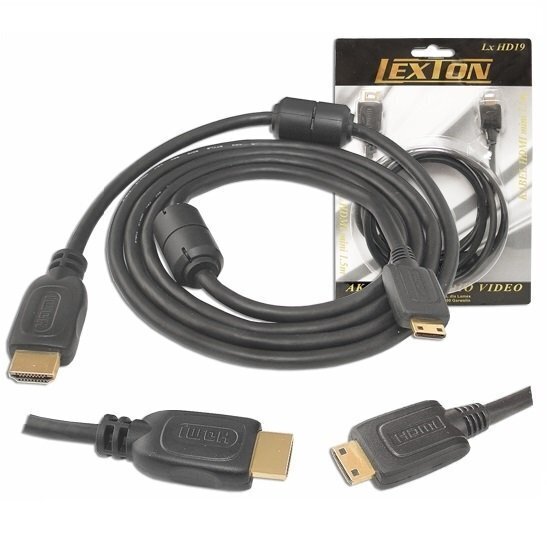 Lamex, Hdmi-Micro Hdmi, 1.5 m hinta ja tiedot | Kaapelit ja adapterit | hobbyhall.fi