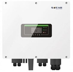 Sofar HYD 15KTL / 3-vaiheinen hybridi-invertteri, CHINT ELECTRIC 3F DTSU666 mittari mukana hinta ja tiedot | Aurinkopaneelit | hobbyhall.fi