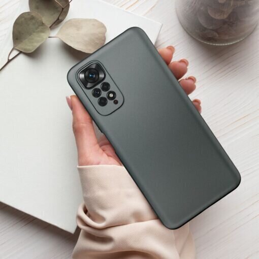 METALLIC Xiaomi Redmi Note 12 Pro (6,67″) - Harmaa hinta ja tiedot | Puhelimen kuoret ja kotelot | hobbyhall.fi