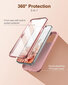 Full-Cover 360 iPhone 13 Pro (6,1") - Vaaleanpunainen kulta hinta ja tiedot | Puhelimen kuoret ja kotelot | hobbyhall.fi