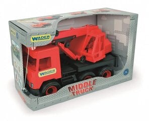 Punainen nosturi 38cm Lähi Truck laatikossa hinta ja tiedot | Wader Lapset | hobbyhall.fi