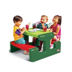 Lasten piknik-pöytä "Juicy Green", LITTLE TIKES hinta ja tiedot | Lasten ulkokalusteet | hobbyhall.fi