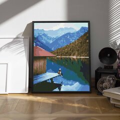 Hiljaisuus vuoristossa 40*50 cm (pyöreät timantit) hinta ja tiedot | Ohart Lelut yli 3-vuotiaille lapsille | hobbyhall.fi