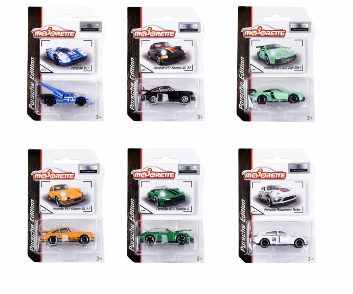 Majorette Porsche Premium Cars -leluautosarja hinta ja tiedot | Poikien lelut | hobbyhall.fi