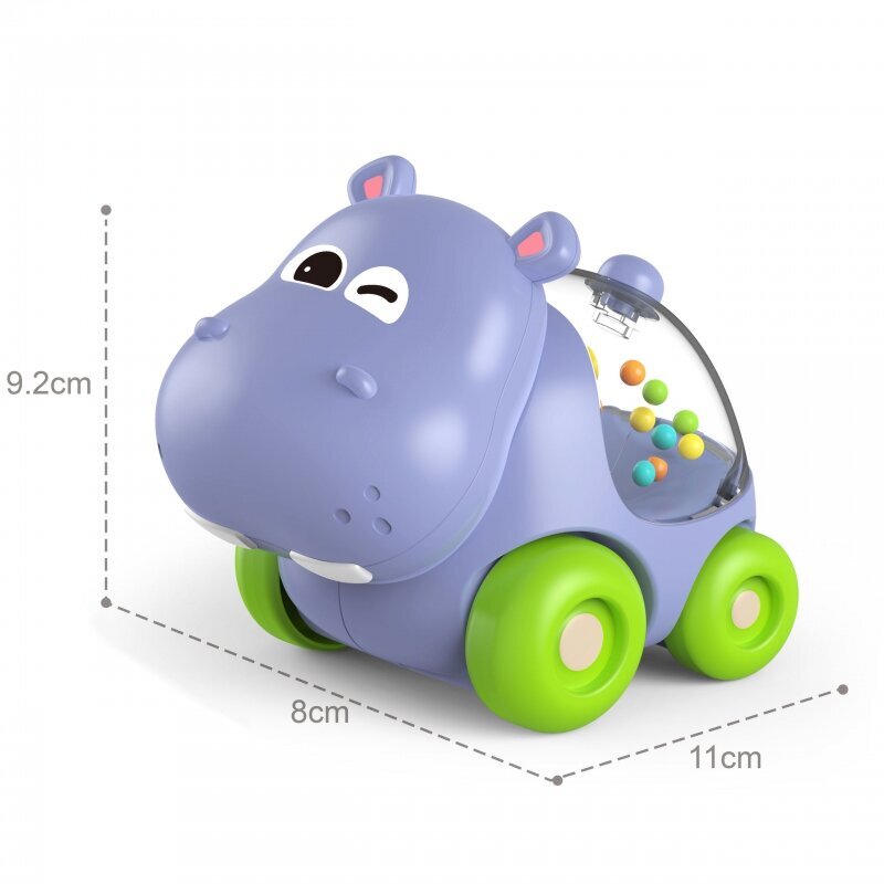 Hippo leluauto, Woopie hinta ja tiedot | Vauvan lelut | hobbyhall.fi