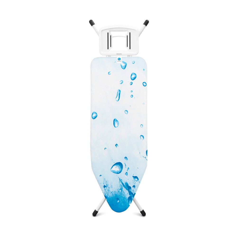 Silityslauta C, 124x45 cm valkoinen runko Ice Water hinta ja tiedot | Silityslaudat | hobbyhall.fi