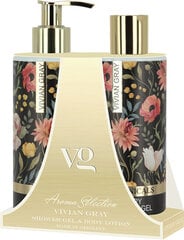 Setti Vivian Grey Botanicals: suihkugeeli, 250 ml + vartalomaito, 250 ml hinta ja tiedot | Suihkusaippuat ja suihkugeelit | hobbyhall.fi