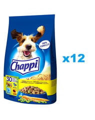Chappi aikuisille koirille, siipikarjanlihaa, 12x500 g hinta ja tiedot | Chappi Lemmikit | hobbyhall.fi