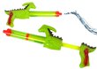 Vesipyssy Shooting Dinosaur, 40 cm, vihreä hinta ja tiedot | Hiekkalelut ja rantalelut | hobbyhall.fi