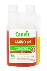 Vitamiinikompleksi kissoille ja koirille Canvit Amino Sol., 250 ml hinta ja tiedot | Koiran terveys ja hyvinvointi | hobbyhall.fi