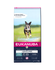 Eukanuba Grain Free S-XL Adult ravinto riistan kanssa, aikuisille koirille, 3 kg hinta ja tiedot | Koiran kuivaruoka | hobbyhall.fi