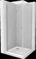 Suihkukaappi Mexen Pretoria, jossa on lokerikko ja luukku, kromi, 90 x 90 cm hinta ja tiedot | Suihkukaapit ja suihkunurkat | hobbyhall.fi