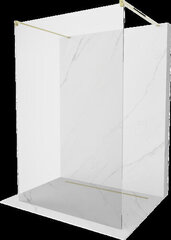 Suihkukaappi Mexen Kioto, kulta, 130 x 200 cm hinta ja tiedot | Suihkuseinät ja -ovet | hobbyhall.fi