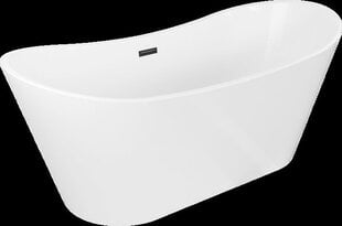 Kylpyamme Mexen Montana, 170 x 80 cm, valkoinen+musta hinta ja tiedot | Kylpyammeet | hobbyhall.fi