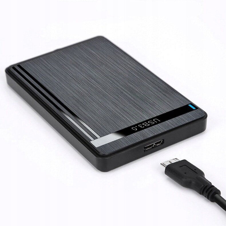 Levykotelo Musta USB 3.2 5GB siirto hinta ja tiedot | Ulkoisten kovalevyjen kotelot | hobbyhall.fi