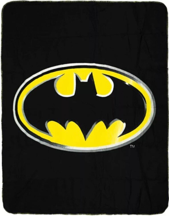 Huopa BATMAN, 100x140 cm hinta ja tiedot | Päiväpeitot ja huovat | hobbyhall.fi