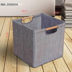 Kori MAX MILO 35x32xH34cm, harmaa hinta ja tiedot | Säilytyslaatikot ja -korit | hobbyhall.fi