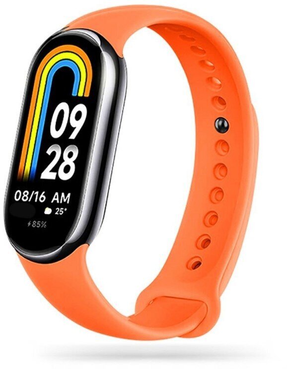 Tech-Protect kellon ranneke IconBand Xiaomi Smart Band 8, oranssi hinta ja tiedot | Älykellojen ja aktiivisuusrannekkeiden lisätarvikkeet | hobbyhall.fi
