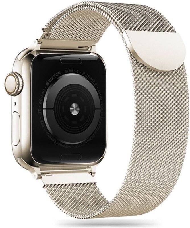 Tech-Protect kellon ranneke MilaneseBand Apple Watch 42/44/45/49mm, tähtivalo hinta ja tiedot | Älykellojen ja aktiivisuusrannekkeiden lisätarvikkeet | hobbyhall.fi