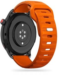 Tech-Protect kellon ranneke IconBand Line Samsung Galaxy Watch4/5/5 Pro, oranssi hinta ja tiedot | Älykellojen ja aktiivisuusrannekkeiden lisätarvikkeet | hobbyhall.fi