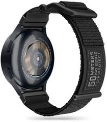 Tech-Protect kellon ranneke Scout Samsung Galaxy Watch4/5/5 Pro/6, musta hinta ja tiedot | Älykellojen ja aktiivisuusrannekkeiden lisätarvikkeet | hobbyhall.fi